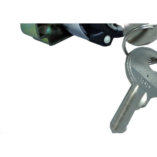 Comutador Jng Metalico Lay5-Bg21 2 Posicao Preto 52031