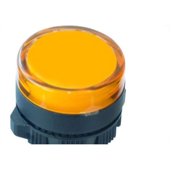 Sinaleiro Jng ''Led'' Plastico Ad16-22 220V Laranja 52072 - Kit C/10 