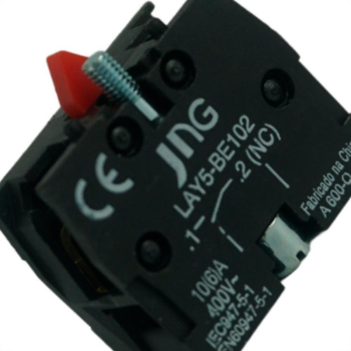 Bloco Contator Auxiliar Jng Lay5-Be102 Nf 52082 - Kit C/5