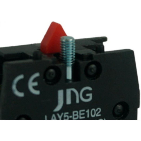 Bloco Contator Auxiliar Jng Lay5-Be102 Nf 52082 - Kit C/5