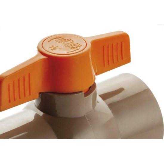 Registro Esfera Pvc Herc 50 Liso Liso Reforcado 3202 Registro Esfera Pvc Herc 50 Liso Liso Reforcado 3202