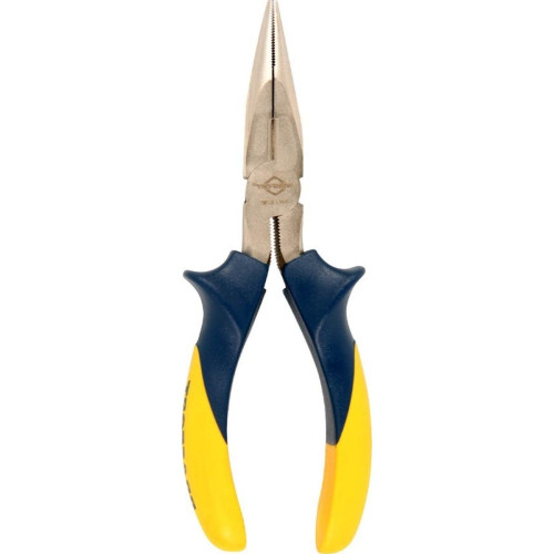 Alicate Bico 1/2 Cana Brasfort Niquelado 6'' 8792 Alicate Bico 1/2 Cana Brasfort Niquelado 6'' 8792