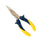 Alicate Bico 1/2 Cana Brasfort Niquelado 6'' 8792 Alicate Bico 1/2 Cana Brasfort Niquelado 6'' 8792