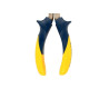 Alicate Bico 1/2 Cana Brasfort Niquelado 6'' 8792 Alicate Bico 1/2 Cana Brasfort Niquelado 6'' 8792