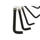 Chave Allen Brasfort 1/16 A 3/8 Com 10 Pecas 8288 Chave Allen Brasfort 1/16 A 3/8 Com 10 Pecas 8288