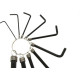 Chave Allen Brasfort 1/16 A 3/8 Com 10 Pecas 8288 Chave Allen Brasfort 1/16 A 3/8 Com 10 Pecas 8288