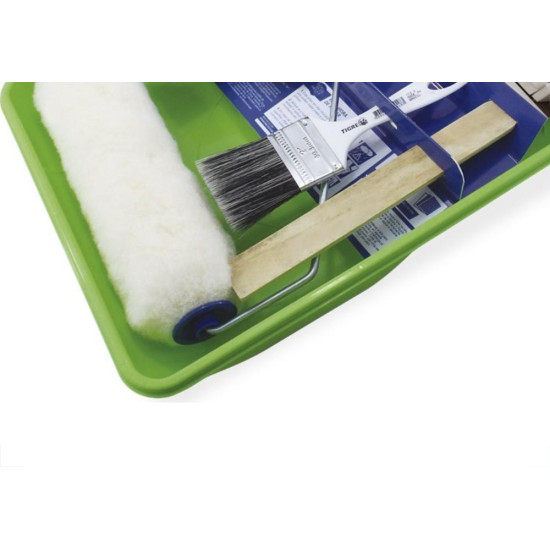 Kit Pintura Tigre Verde Com 7Pecas Kit Pintura Tigre Verde Com 7Pecas