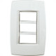 Placa Tramontina Trii 4X2 (3 Modulos) Placa Tramontina Trii 4X2 (3 Modulos)