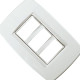 Placa Tramontina Trii 4X2 (3 Modulos) Placa Tramontina Trii 4X2 (3 Modulos)