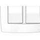 Placa Tramontina Trii 4X4 (2 Modulos) Placa Tramontina Trii 4X4 (2 Modulos)