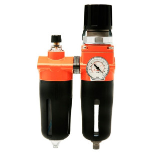Filtro Regulador De Arlubrificante Waft 12E''Com Manometro 6211