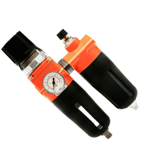Filtro Regulador De Arlubrificante Waft 12E''Com Manometro 6211