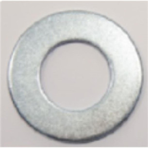 Arruela Lisa Zincada Lgsteel   1.1/2'' 1Kg +-13 Pecas 