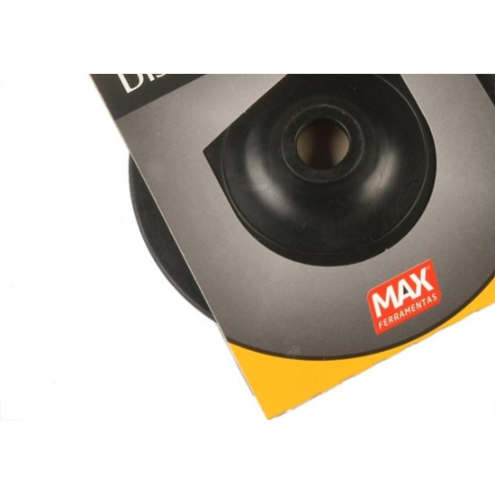 Disco Borracha Max 5'' Para Lixadeira Furo 5/8'' 14670