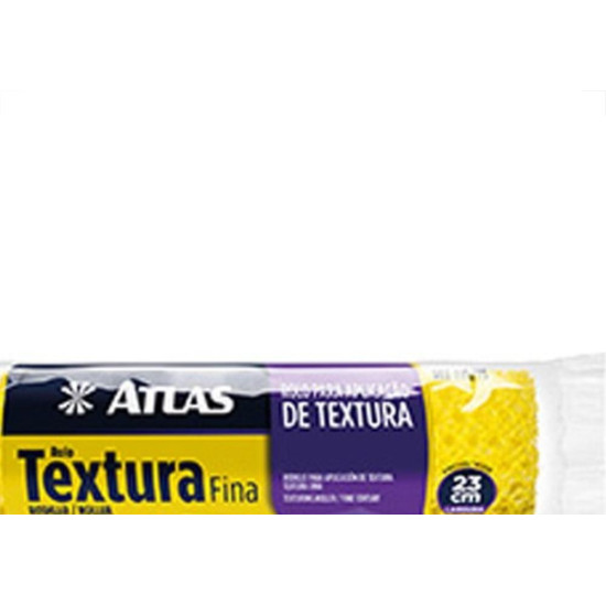 Rolo Textura Atlas Fina Espuma 23 Sem Cabo 110/75 Rolo Textura Atlas Fina Espuma 23 Sem Cabo 110/75