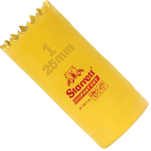 Serra Copo Aco Rapido Starrett 25Mm Fch0100-G Serra Copo Aco Rapido Starrett 25Mm Fch0100-G