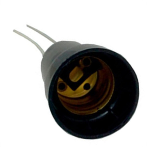 Soquete Com Rabicho Voltec Preto V4000 - Kit C/50 Soquete Com Rabicho Voltec Preto V4000 - Kit C/50