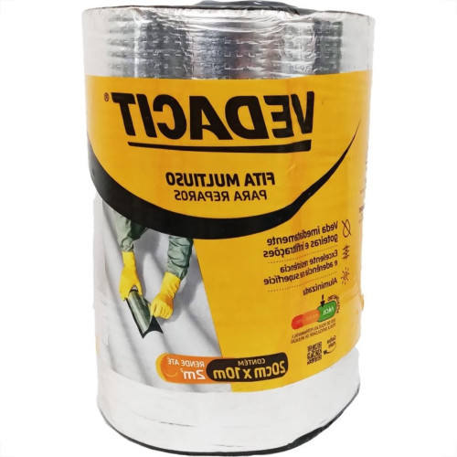 Fita Veda Tudo Otto Baumgart 20Cm X 10M 121822 Fita Veda Tudo Otto Baumgart 20Cm X 10M 121822