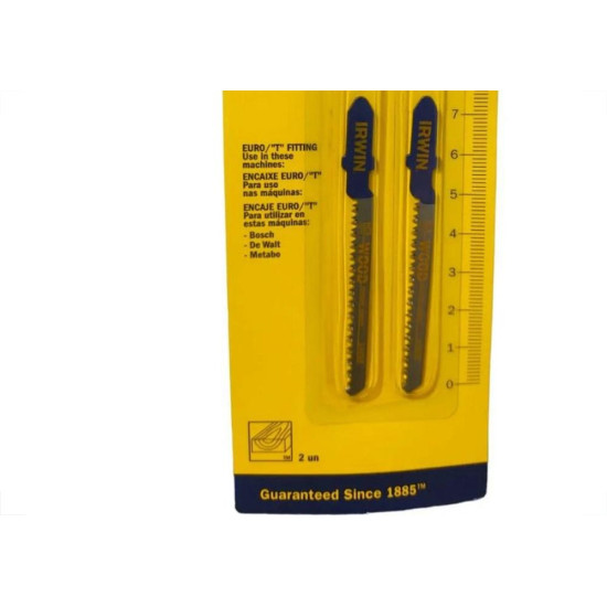 Serra Tico Irwin compativel com Bosch Aco Carbono 2Pecas Iw14059 Serra Tico Irwin compativel com Bosch Aco Carbono 2Pecas Iw14059