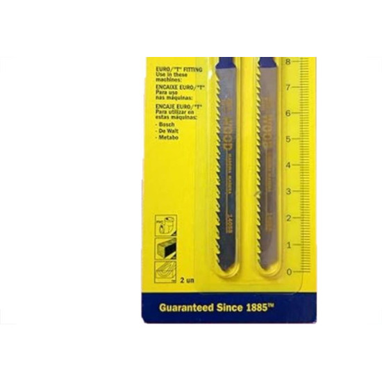 Serra Tico Irwin compativel com Bosch Aco Carbono 2Pecas Iw14058