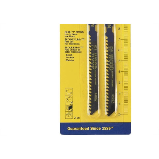 Serra Tico Irwin compativel com Bosch Aco Carbono 2Pecas Iw14057 Serra Tico Irwin compativel com Bosch Aco Carbono 2Pecas Iw14057