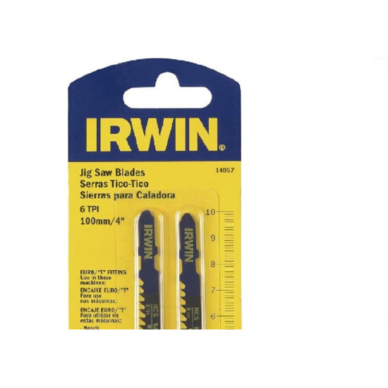 Serra Tico Irwin compativel com Bosch Aco Carbono 2Pecas Iw14057 Serra Tico Irwin compativel com Bosch Aco Carbono 2Pecas Iw14057