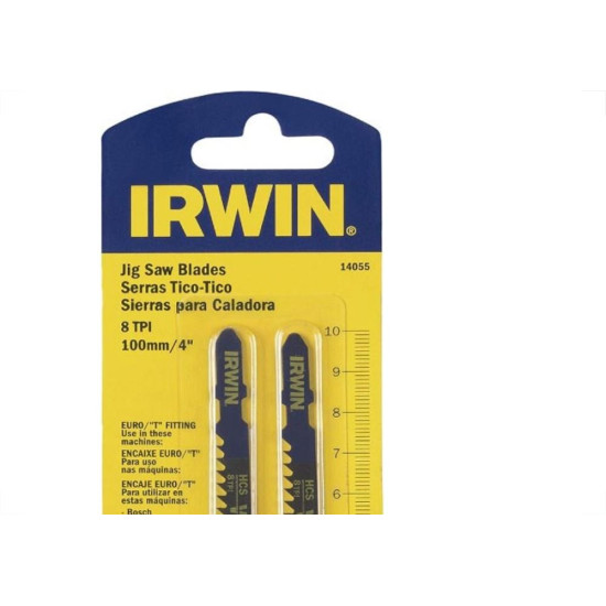 Serra Tico Irwin compativel com Bosch Aco Carbono 2Pecas Iw14053