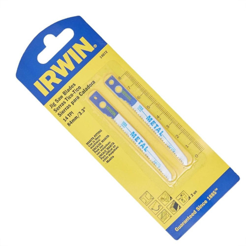 Serra Tico Irwin compativel com Makita Aco Rapido 2Pecas Iw14072 Serra Tico Irwin compativel com Makita Aco Rapido 2Pecas Iw14072