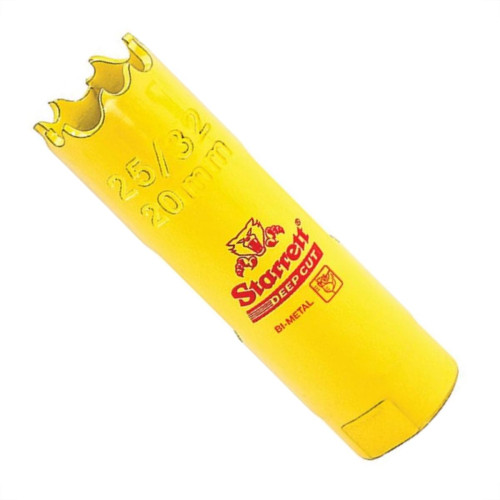 Serra Copo Aco Rapido Starrett 20Mm Sh2532 Serra Copo Aco Rapido Starrett 20Mm Sh2532