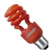 Lampada Compacta Espiral 14X127 Cor Vermelha Taschibra Lampada Compacta Espiral 14X127 Cor Vermelha Taschibra
