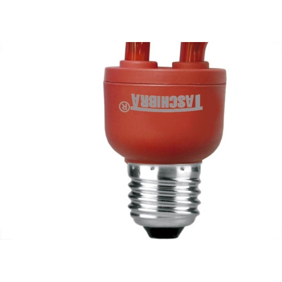 Lampada Compacta Espiral 14X127 Cor Vermelha Taschibra Lampada Compacta Espiral 14X127 Cor Vermelha Taschibra