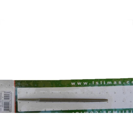 Lima Ls Redonda Bastarda 4'' Cartela 092 .02. Lima Ls Redonda Bastarda 4'' Cartela 092 .02.