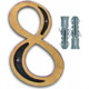 Numero Colonial Pvc Emave 8 Cartela 254 Numero Colonial Pvc Emave 8 Cartela 254