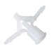 Bucha Fixacao Ivplast Gesso ''Gesso Drywall 2''15 A 23 + Parafuso 50 Pecas