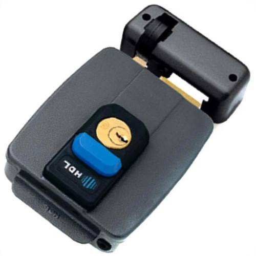 Fechadura Eletrica Hdl C90 Com Botao 12V  Fechadura Eletrica Hdl C90 Com Botao 12V