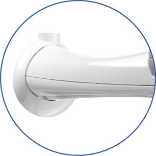 Braco Para Chuveiro Plastico Lorenzetti 30Cm Branco 7520004