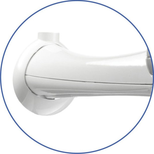 Braco Para Chuveiro Plastico Lorenzetti 30Cm Branco Braco Para Chuveiro Plastico Lorenzetti 30Cm Branco