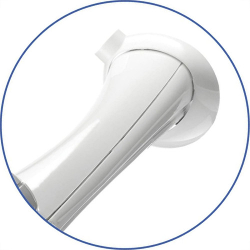 Braco Para Chuveiro Plastico Lorenzetti 30Cm Branco Braco Para Chuveiro Plastico Lorenzetti 30Cm Branco