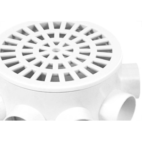 Caixa Sifonada Herc Branca Redonda 15X175X75 256