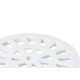 Grelha Plastica Herc Redonda Branca 10X10 293 - Kit C/6 Grelha Plastica Herc Redonda Branca 10X10 293 - Kit C/6