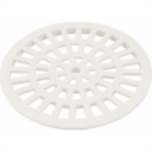 Grelha Plastica Herc Redonda Branca Com Caixlho 15 296 - Kit C/6 Grelha Plastica Herc Redonda Branca Com Caixlho 15 296 - Kit C/6