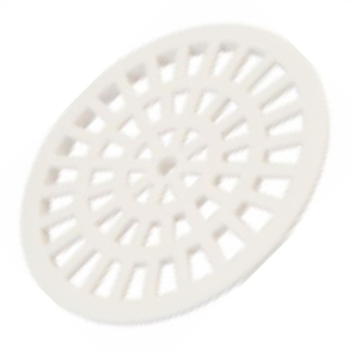 Grelha Plastica Herc Redonda Branca Com Caixlho 15 296 - Kit C/6 Grelha Plastica Herc Redonda Branca Com Caixlho 15 296 - Kit C/6