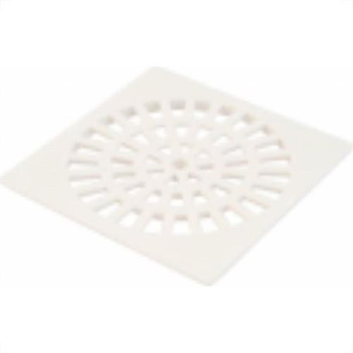 Grelha Plastica Herc Quadrada Branca Com Caixilho 15 295 - Kit C/6 Grelha Plastica Herc Quadrada Branca Com Caixilho 15 295 - Kit C/6