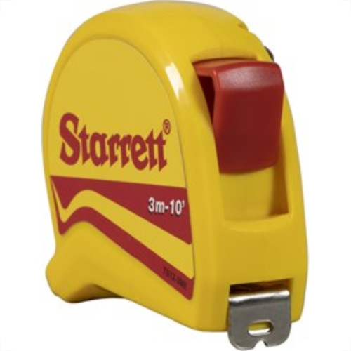 Trena Starrett 3M/10 Amarela Com Trava Kts12-3Me-S