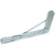Suporte Mesa Dobravel 40Cm Zamar Zincado 2 Pecas Suporte Mesa Dobravel 40Cm Zamar Zincado 2 Pecas