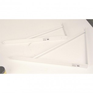 Suporte Pia Leve 180Kg Zamar 20X50 Branco 7897451512250