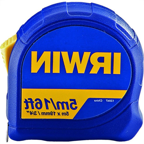 Trena Irwin Standard 5M/19Mm Com Trava Iw13947 Trena Irwin Standard 5M/19Mm Com Trava Iw13947