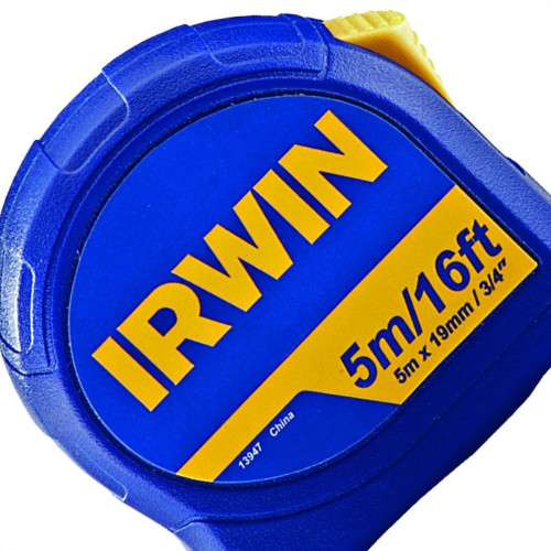 Trena Irwin Standard 5M/19Mm Com Trava Iw13947 Trena Irwin Standard 5M/19Mm Com Trava Iw13947