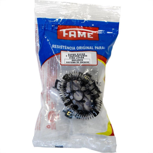 Resistencia Fame Ducha Nova 127V 5200W Resistencia Fame Ducha Nova 127V 5200W
