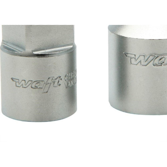 Adaptador Soquete Estriado Waft Cromo Vanadium 1/2 Femea X 3/4 Macho 6161